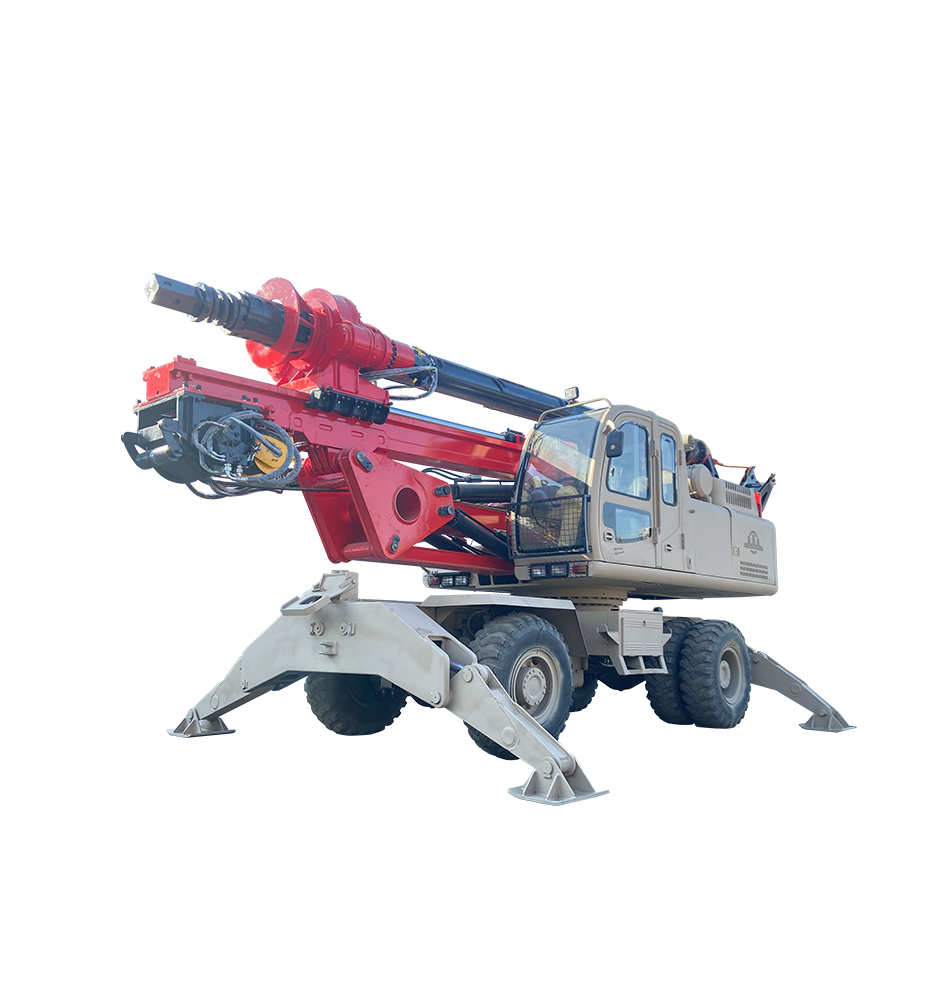 詹阳DR-210轮式旋挖钻机