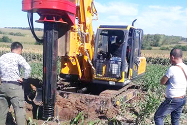 DR90旋挖机-电力桩、房建桩全拿下